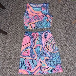 Lilly Pulitzer two piece set